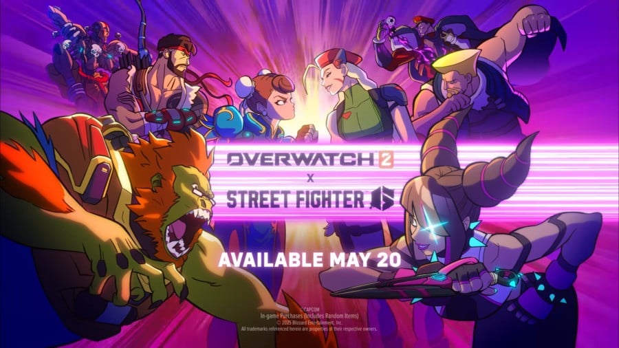 Overwatch 2 x Street Fighter 6