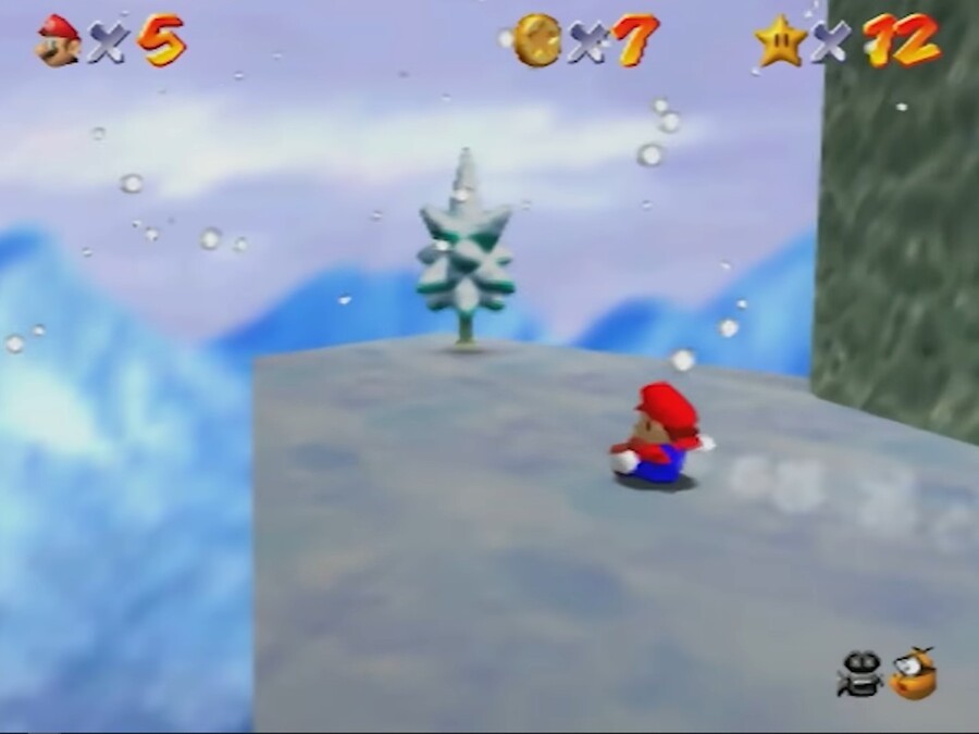 And finally, what's the name of this chilly level from Super Mario 64?