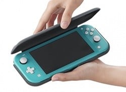 This Official Switch Lite Flip Cover Looks Perfect For Keeping Your Console Safe