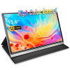 Portable Monitor - Lepow Z1-Gamut Laptop Display 15.6'' FHD [Improved Color Gamut] IPS 1080P Ultra-Slim Type-C & HDMI Travel Monitor, Dual Speakers, Ideal for Laptops PCs Phones Switch PS4/3 Xbox