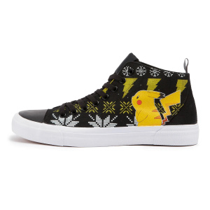 Akedo x Pokemon Pikachu Winter Black Signature High Top